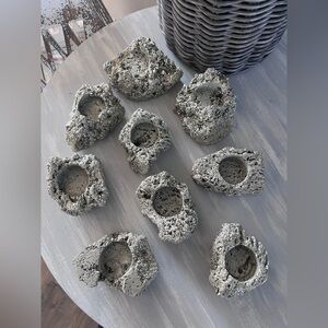 Pyrite Tealight Holders